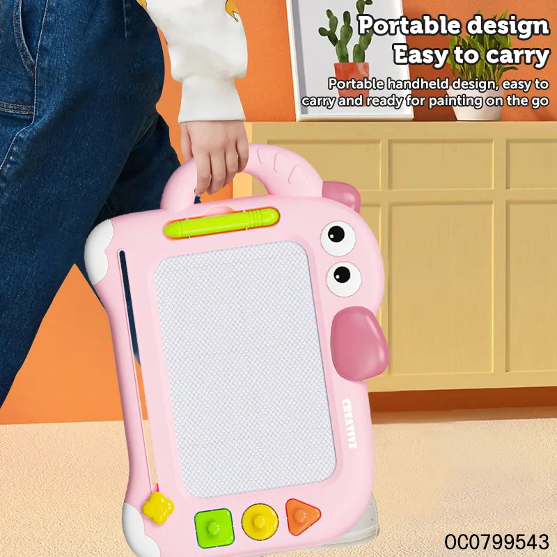 Plastic Childhood Kids Children Popular Montessori Educational Toy Drawing Board