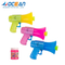 Wholesale Plastic Kids Megaphone Soap Bubble Maker Gun