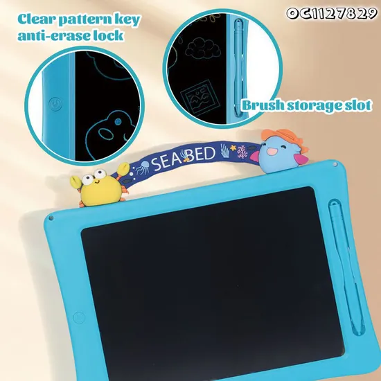 Wholesale Early Childhood Educational Toys LED Lighted LCD Magnetic Writing Tablet Kids Creative Drawing Boards