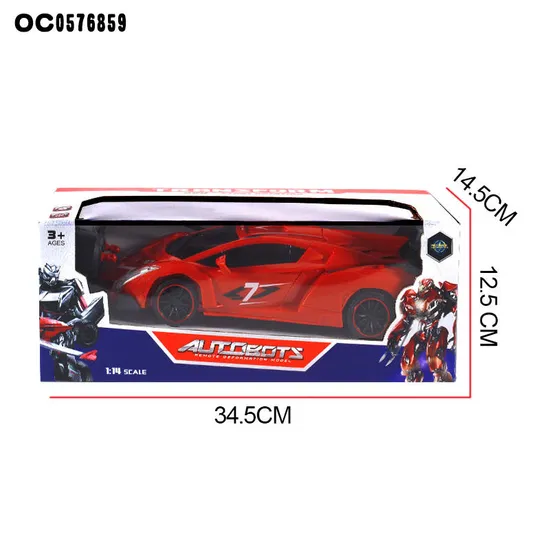 Wholesale Plastic High Quality Remote Control Car Robot Scale Model 1: 14 RC Car Toy for Kids