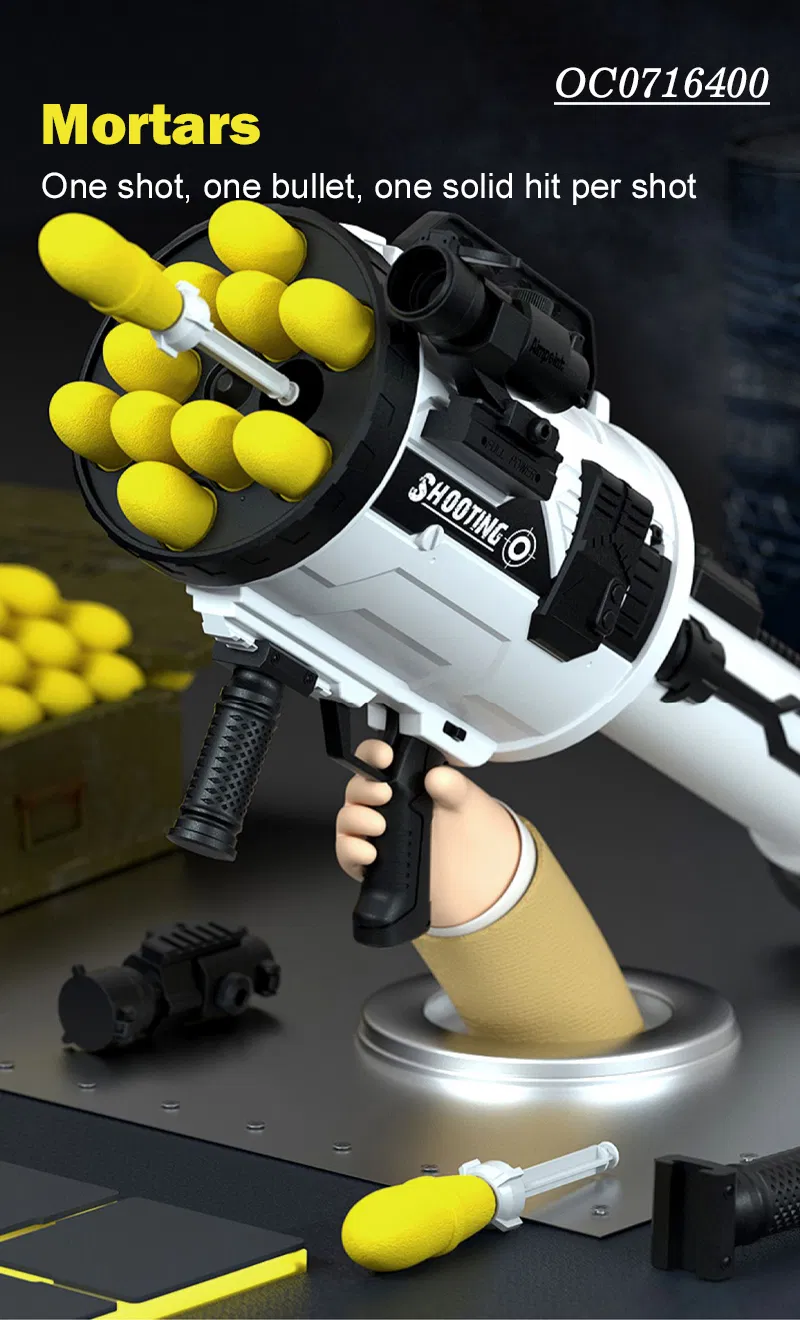 Hot Selling Long Distance Electric Practice Shooting Game Soft Bullet Novelty Toy Gun for Kids
