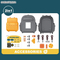 School Bag Kids Assembling Skill Development Toys Plastic Screw and Nut Hand Tools Game Toy Set for Boys Mechanics with Accessories