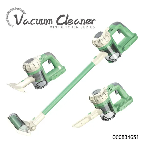 Play Educational Toy Handheld Vacuum Cleaner Plastic Preschool Indoor Cleaning Tools Toys