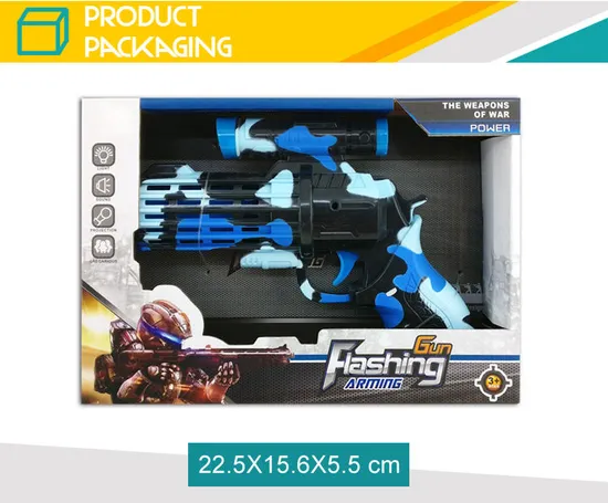 Hot Selling Kids CS Game Gun Electric Gun with Laser Light Sound