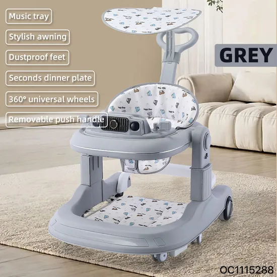 Wholesale Sit to Stand Learning Walking New Model Multifunctional Educational Baby Walker with Wheels