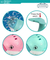 Cartoon Whale Battery Operated Gatling Gun Bubble Maker Toy for Kids