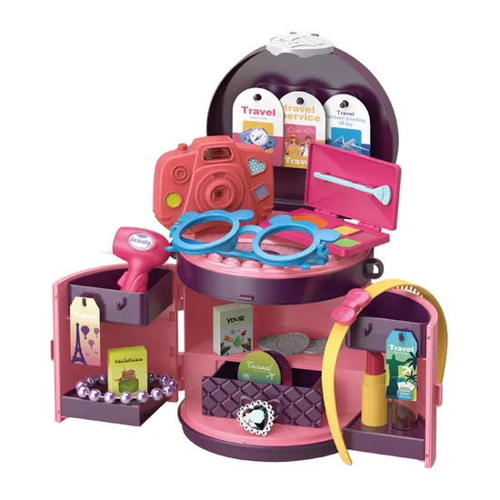 Wholesale Make up Tool Box Set Portable for Kids Girls Only with Camera