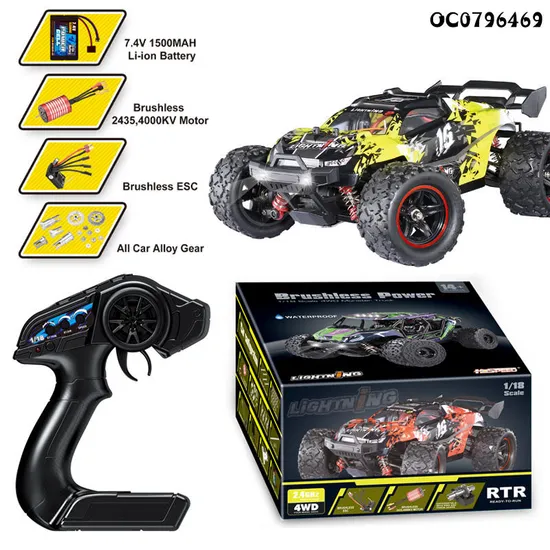 Wholesale Remote Control Car Charging Wireless High Speed Drift Model Radio Control Car Toys RC Car 1: 18 Scale