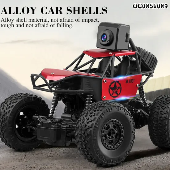 Wholesale Electronic Toys Remote Control Alloy off Road RC Model Car with Camerawifi