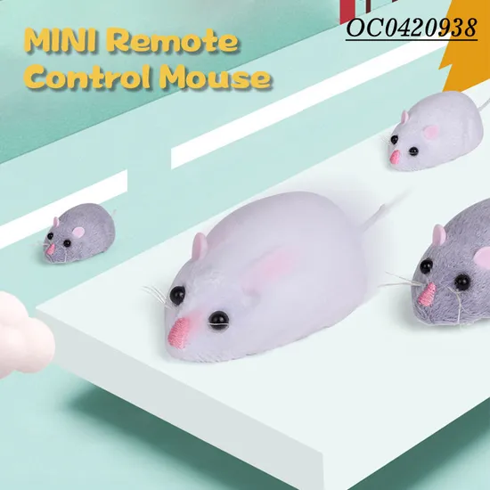 Wholesale Plastic Stuffed Mouse Plush Mouse Model Remote Control Animal Toy