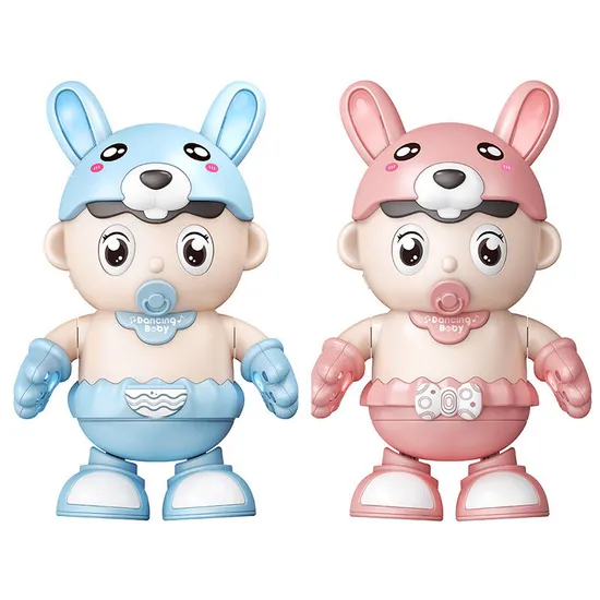 Wholesale Musical Plastic Dancing Dolls Electronic Walking Toys for Kids Girls Baby Toy with Light