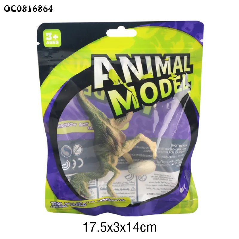 Wholesale Custom Solid Plastic Dinosaur Toy PVC Models Toy for Kids