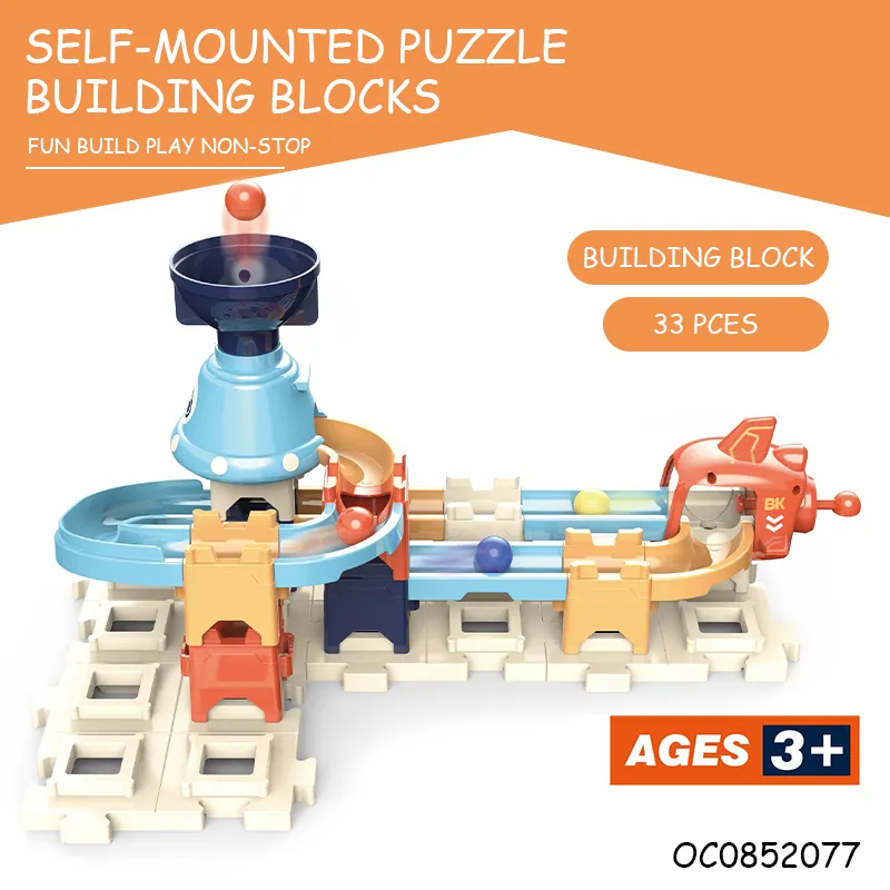 Wholesale Montessori Educational Roll Ball Baby Building Block Toy