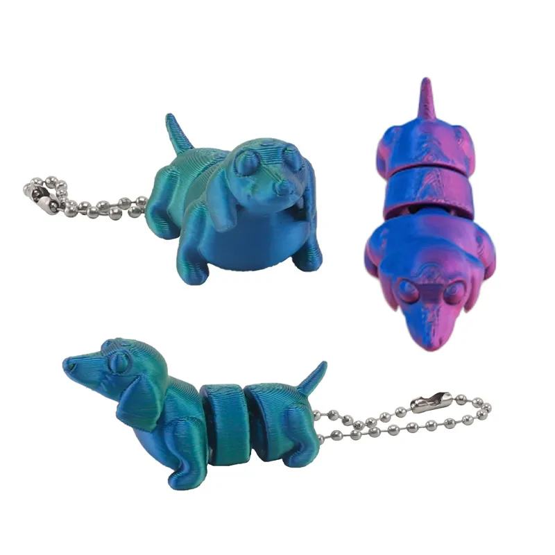 Wholesale Popular 3D Dog Model Promotional Animal Rings Toy for Kids