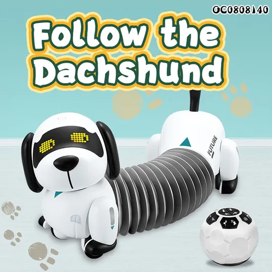 Wholesale Montessori Educational Remote Control Electronic Dancing Robot Dog Toys