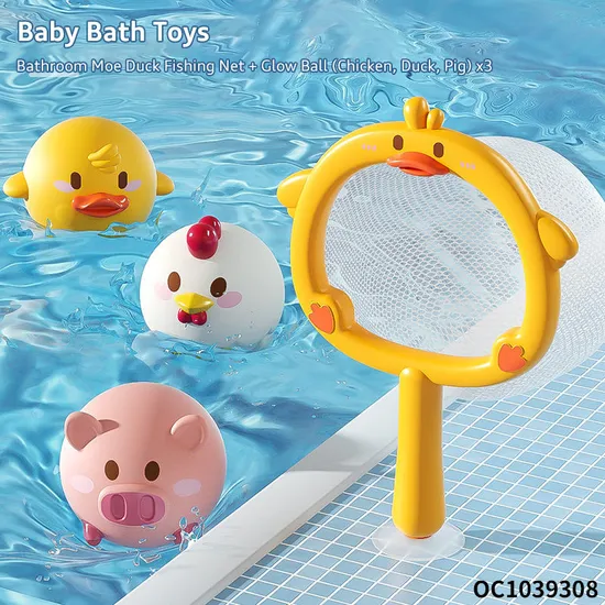 Wholesale Educational Montessori Cartoon Floating Ball Plastic Water Play Toys