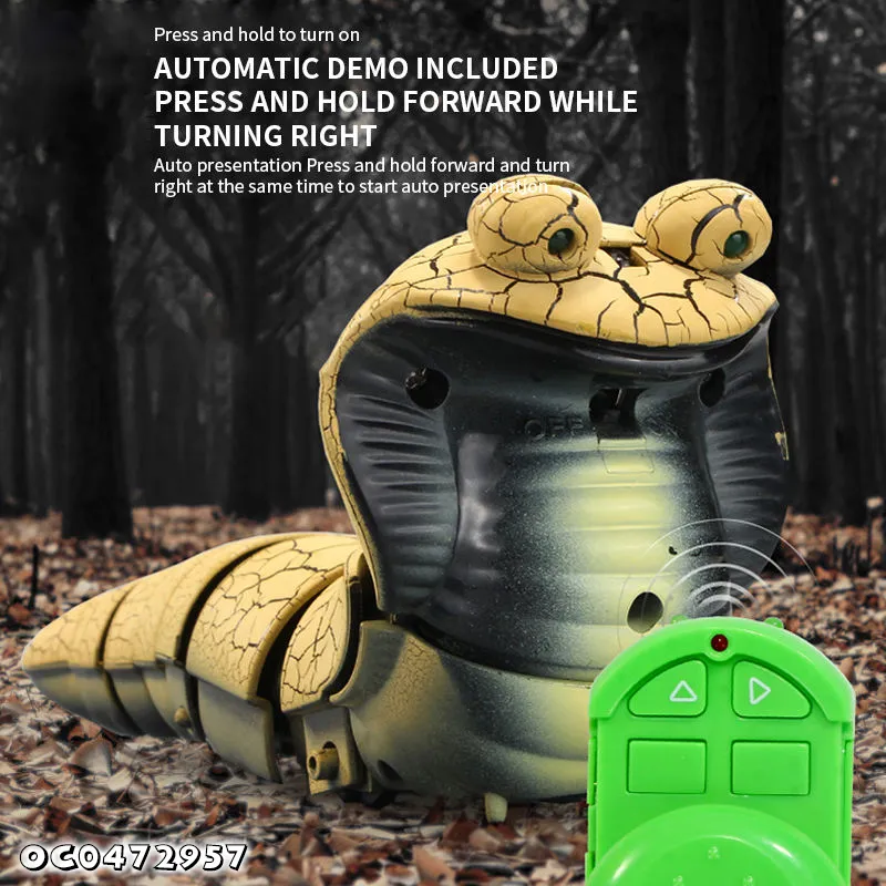 Wholesale Animal Snake Model Animal RC Infrared Remote Control Plastic Toys for Hot Selling