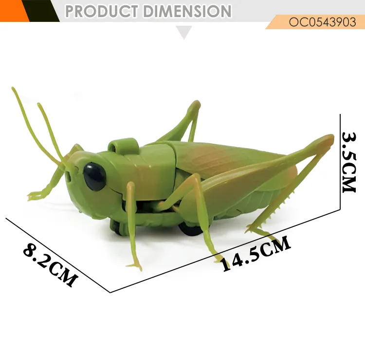 Wholesale Plastic Realistic Insects Model Simulation Infrared Remote Control Electric Plastic Toy