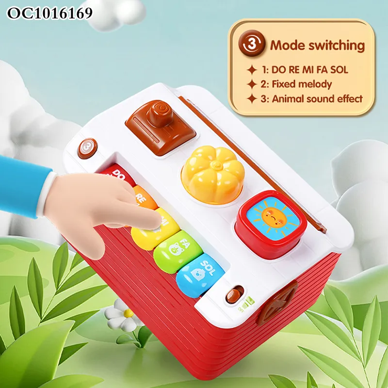 Wholesale Electronic Montessori Plastic Toye Montessori Baby Musical Piano Toy