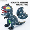 Set Animal Figurines Toys Simulated Animal Model Promotional PVC Items Solid Dinosaurs Products Models Toy for Kids with Sound