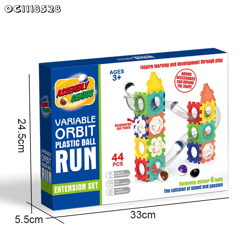 Wholesale Educational Popular DIY 44PCS DIY Building Blocks Toy for Kids