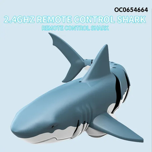 Wholesale Summer Pool Water Children's Remote Control RC Plastic Shark Animals Toys