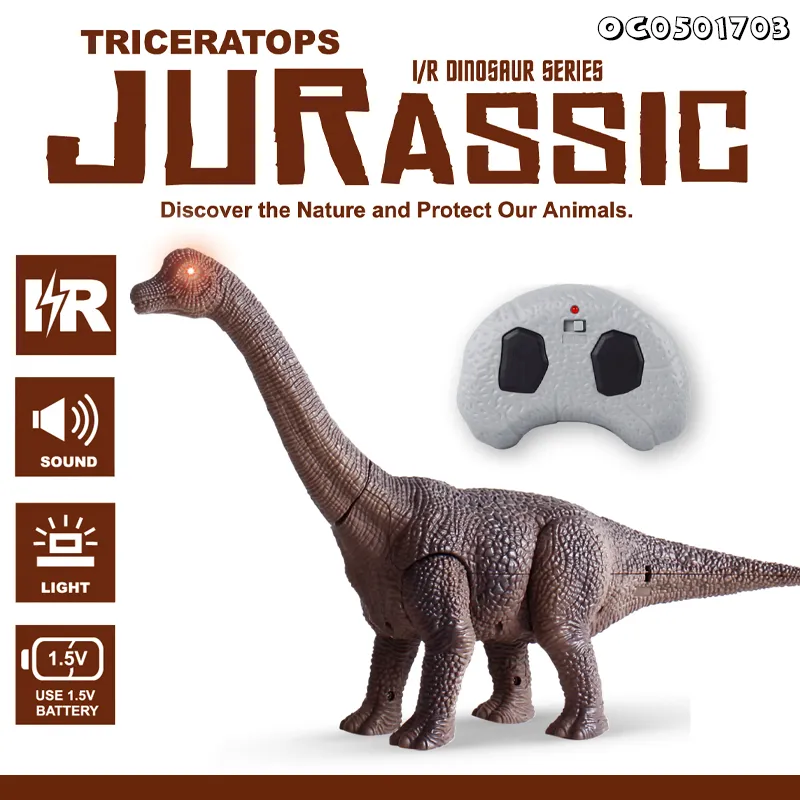 Tanystropheus Toy Model Interactive Walking Dinosaur Toys Light up Remote Control Toy with Simulation Sound