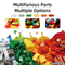 Wholesale Montessori Educational Cartoon Train Mini Bricks Building Blocks Toy