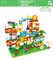 Wholesale Educational Montessori Marble Run Track Paradise DIY Creative Plastic Blocks Building Toys