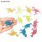 12 Pieces Chinese PVC Wild Animal Luminous Children Cheap Mini Dinosaur Figurines Models Toys Wholesale From China
