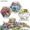 Children PVC Model Educational Animals Simulated Realistic Dinosaur Puppet Baby Toys for Sale with Portable Storage Box