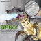 New Best Seller Kid Ankylosaurus Model Toys Simulation Walking RC Dinosaur Robot 2.4GHz Remote Easy Control Set Toy with Mist Action