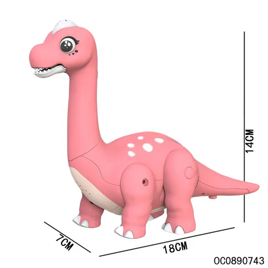 Kids Light up Animals Battery Operated Dinosaur Brachiosaurus Toys for Sale