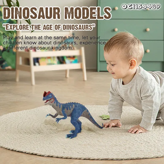 Simulation Eco Friendly Toy Dinosaurs Children 3D Plastic PVC Vinyl Toys Customization Wild Animal Figures Model Toys