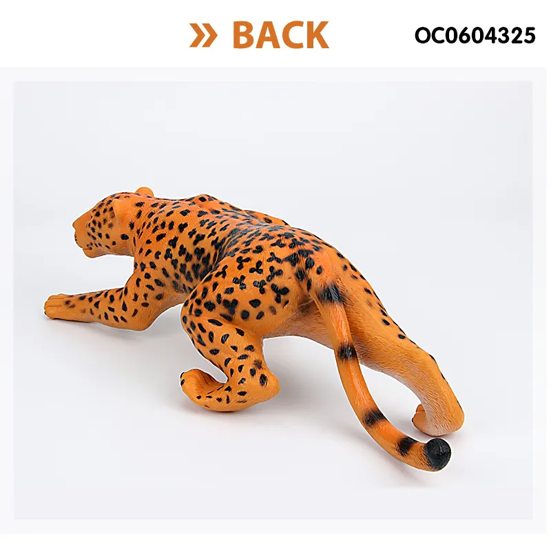 Wholesale Montessori Educational Popular Action Figure Rubber Zoo Animals Wild Animal Toys