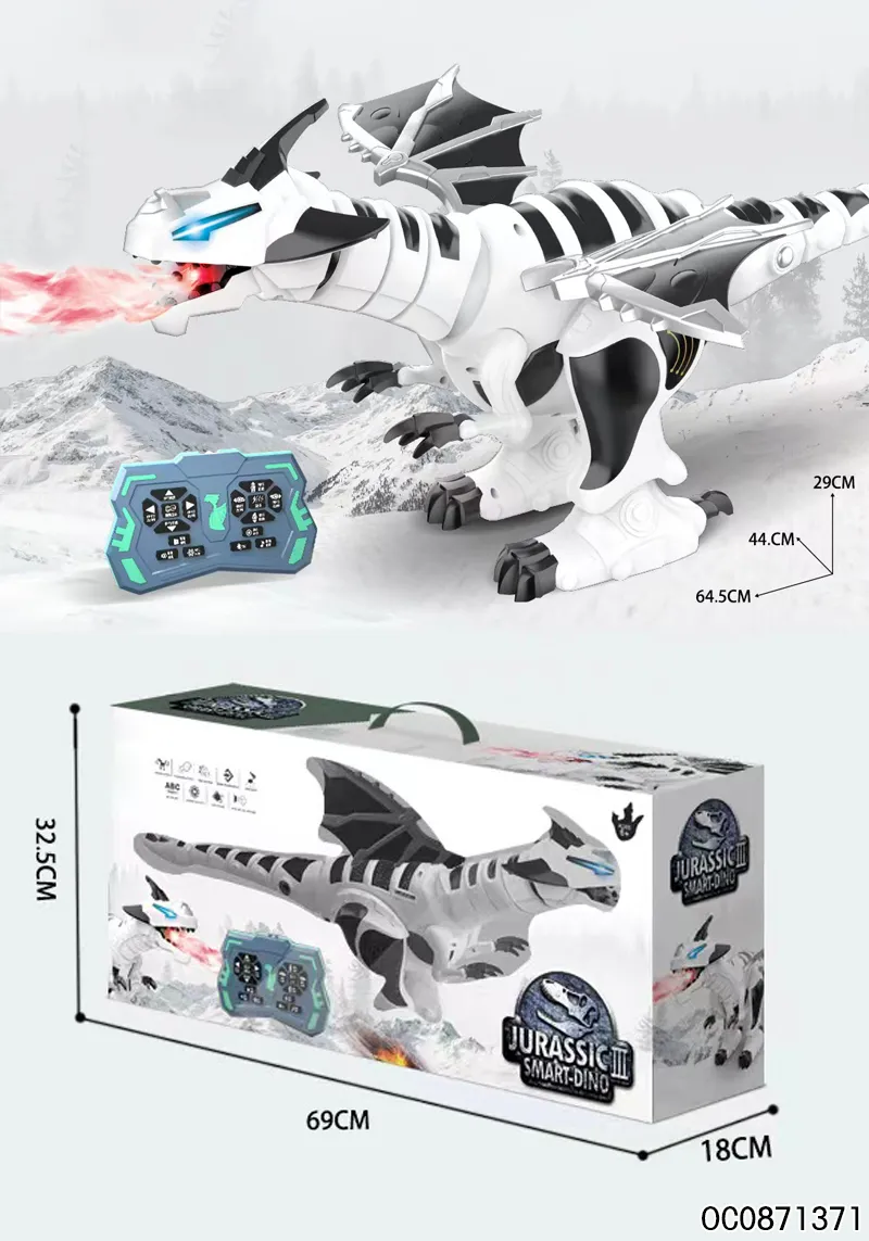 Battle Game Toys Remote Control Walking Dinosaur Robot Toy for Sale