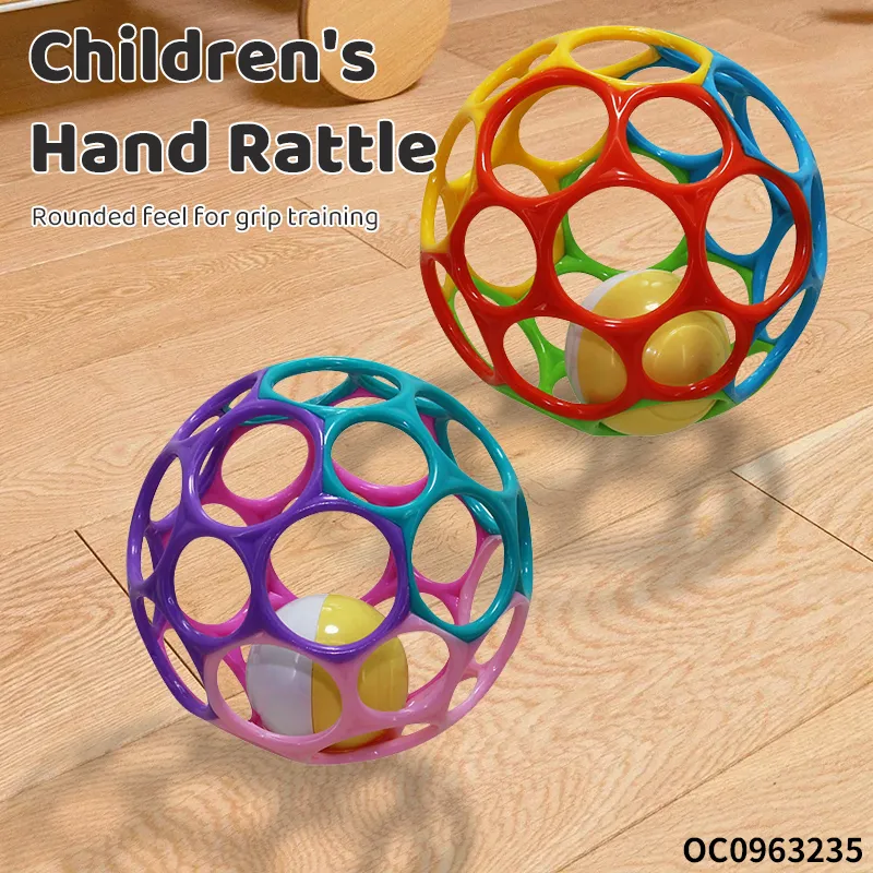 Hand Eye Coordination Hand Rattle Toy Balls Game Montessori New Baby Toys 0-12 Months Item Set Toy