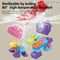 Wholesale Educational Child Silicone Soft Mini Rubber Toy Building Blocks