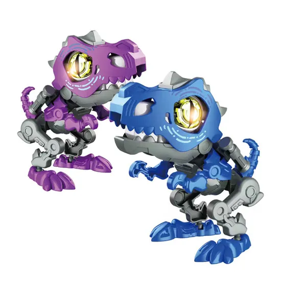 Kids Take Apart Mechanical Dinosaur Educational Toys with Light and Sound