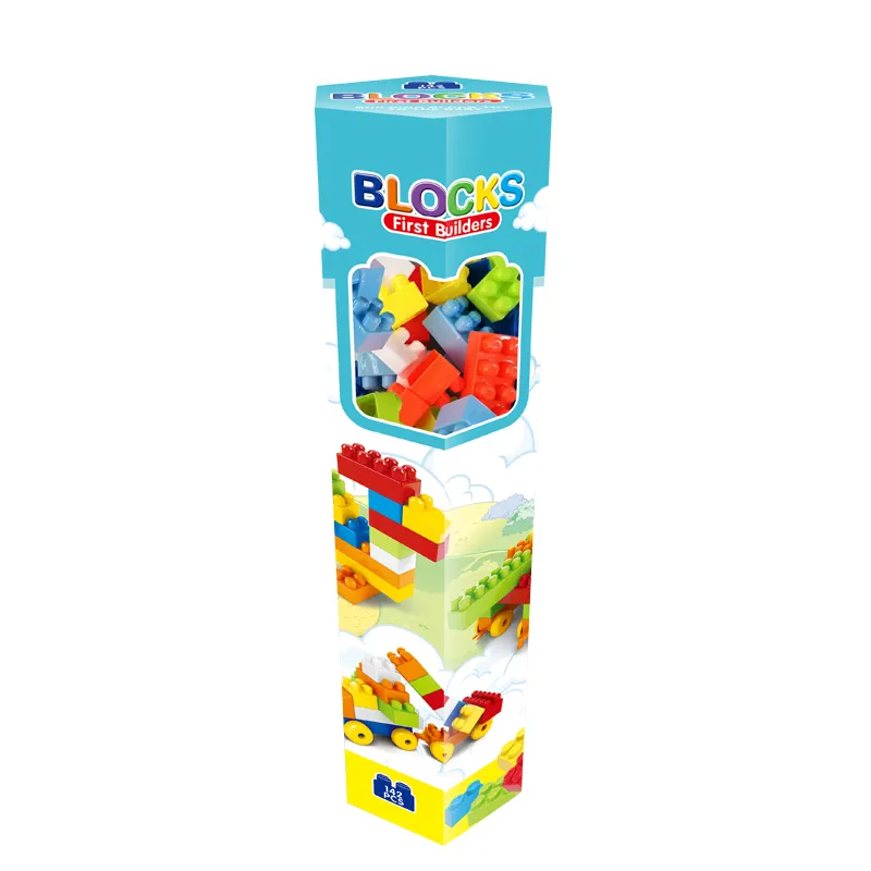 142PCS Wholesale Montessori Educational Children's Building Blocks Toy Set for Kid