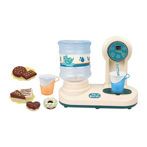 Wholesale Mini Children Pretend Play Children's Plastic Kitchen Tool Electric Water Dispenser Gift Toy for Kids