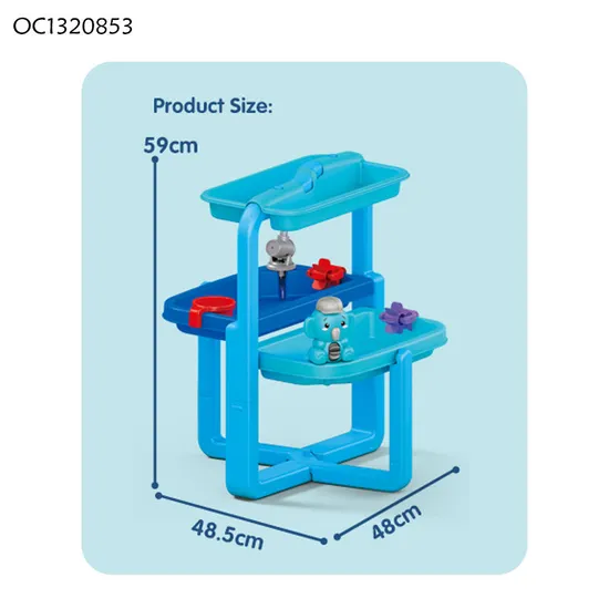 Wholesale Sand Beach and Water Play Table Summer Plastic Outdoor Toy