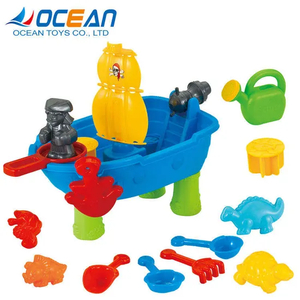 Wholesale Water Plastic Outdoor Equipment Boats Friendly Summer Beach Sand Toy for Kids