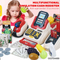Plastic Pretend Play Home Big Supermarket Electronic Kids Cash Register Toys