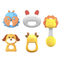 Wholesale Kids Baby Cartoon Animals Cognitive Hand Grip Gift Silicone Teether Toys