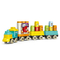 Montessori Educational Creative Music Big Size Plastic Building Blocks Train Toys for Kids
