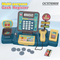 B/O Pretend Play Fast Food Hot Portable Cash Register Supermarket Food Toy