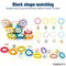 Wholesale Montessori Building Blocks Educational Plastic Toy for Kids