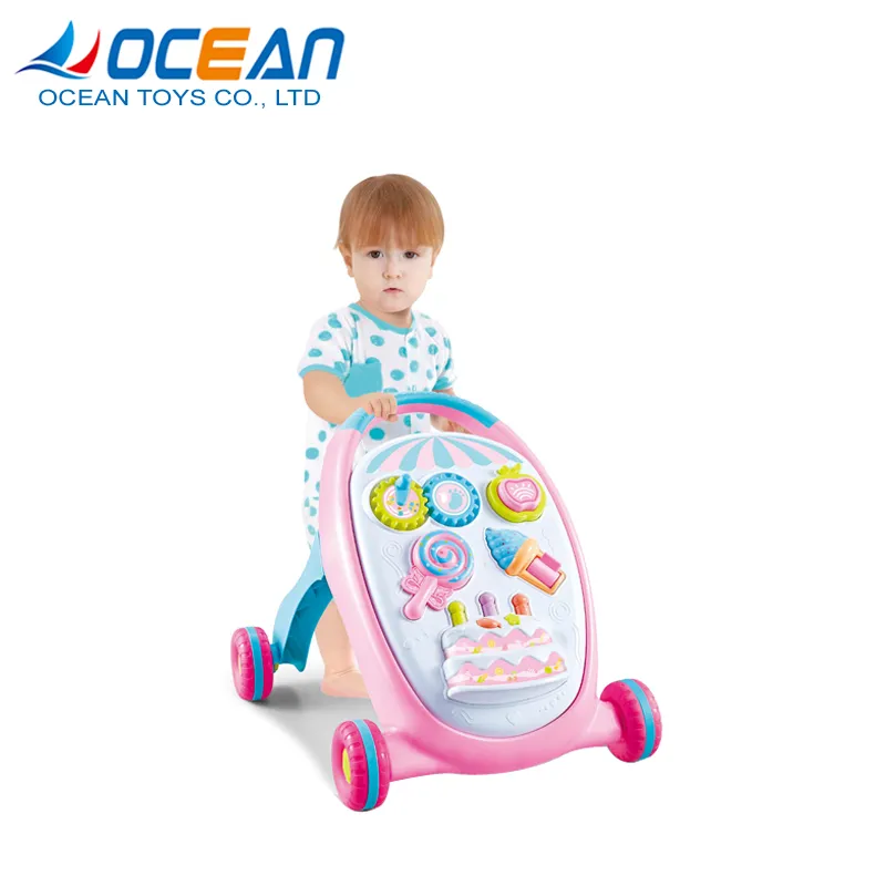 Wholesale Montessori Silicone Activity Ball Custom Rattle Teether Educational Baby Toys