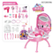 Wholesale Mirror Dresser Children Make up Pretend Beauty Kit Fashion Product Kids Makeup Nail Set Toys for Girl